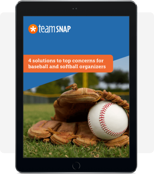 Preview of e-book: 4 Solutions to Top Concerns for Baseball and Softball Organizers