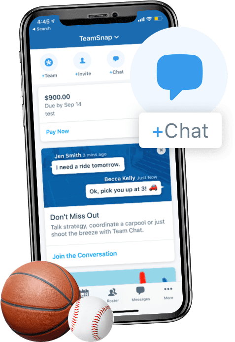 Get started with TeamSnap for Teams today! #1 team sport management app