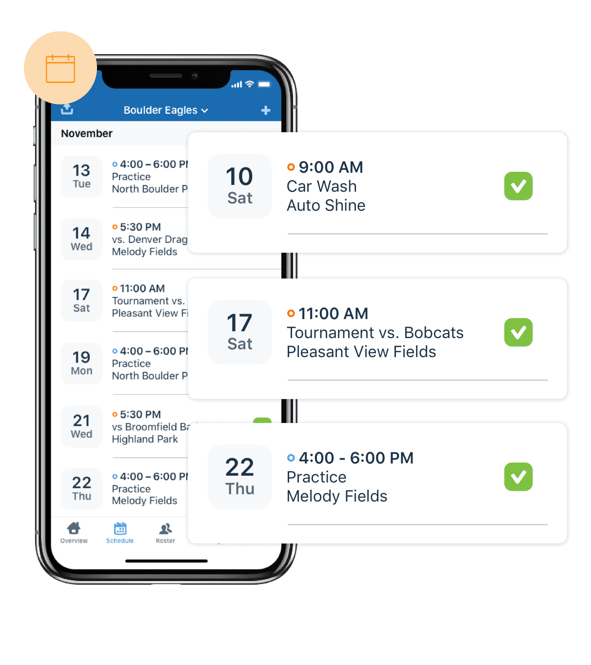 Plan everything with TeamSnap for sport teams