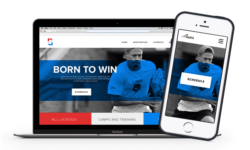 TeamSnap Club & League lacrosse organization app product